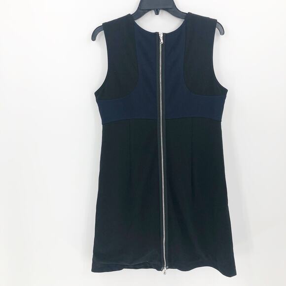 KF/KaufmanFranco Collective Dress 12 Black Color-Block Stretch Sleeveless - Picture 6 of 10